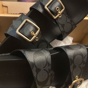 Coach sandals